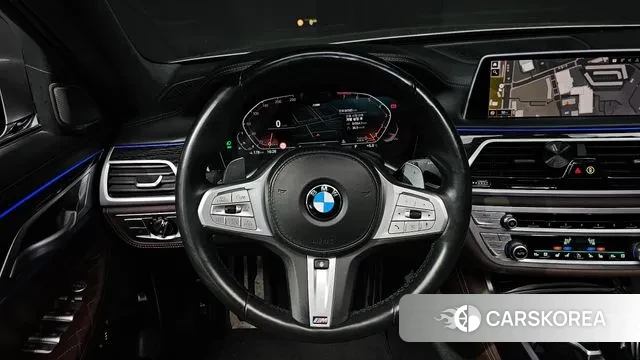 BMW 7 Series (G11) 2021 Серебристо-серый из Кореи, фото 4