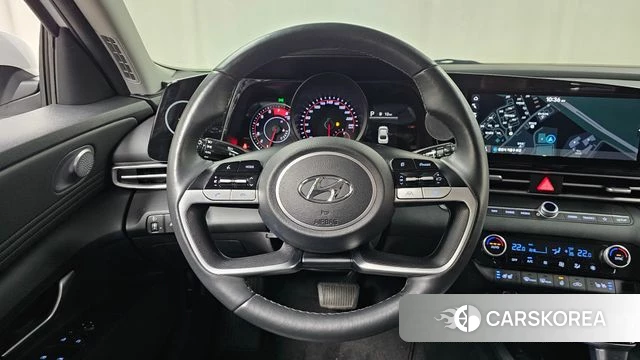 Hyundai Avante (CN7) 2022 Белый из Кореи, фото 4
