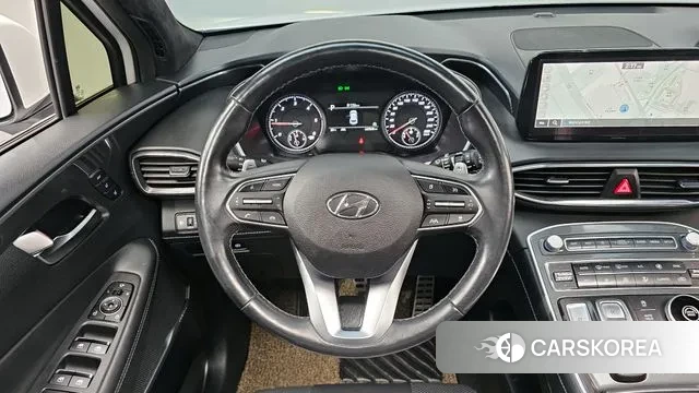 Hyundai The New Santa Fe 2021 Белый из Кореи, фото 4
