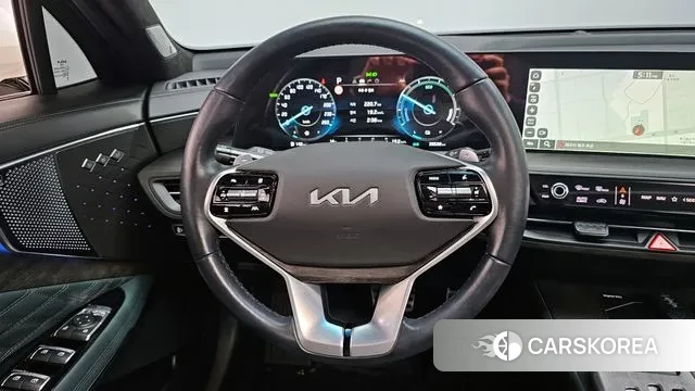 Kia K8 Hybrid 2023 Белый из Кореи, фото 4