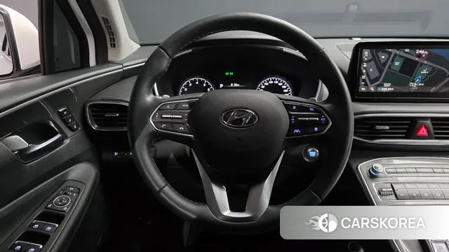 Hyundai The New Santa Fe 2023 Белый из Кореи, фото 4