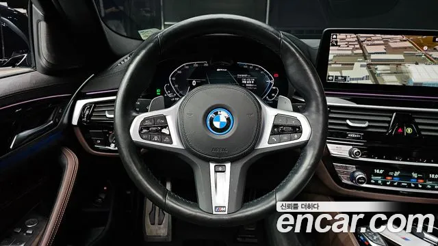 BMW 5 Series (G30) 2022 Синий из Кореи, фото 4