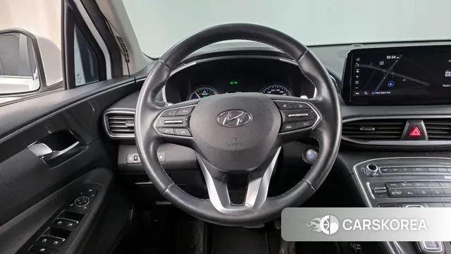 Hyundai The New Santa Fe 2021 Белый из Кореи, фото 4