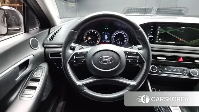 Hyundai Sonata (DN8) 2019 Серебристо-серый из Кореи, фото 4