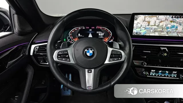 BMW 5 Series (G30) 2022 Черный из Кореи, фото 4