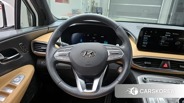 Hyundai The New Santa Fe 2023 Белый из Кореи, фото 4
