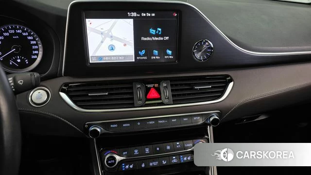 Hyundai Grandeur IG Hybrid 2018 Черный из Кореи, фото 4
