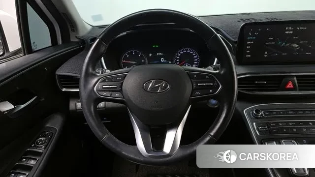 Hyundai The New Santa Fe 2021 Белый из Кореи, фото 4