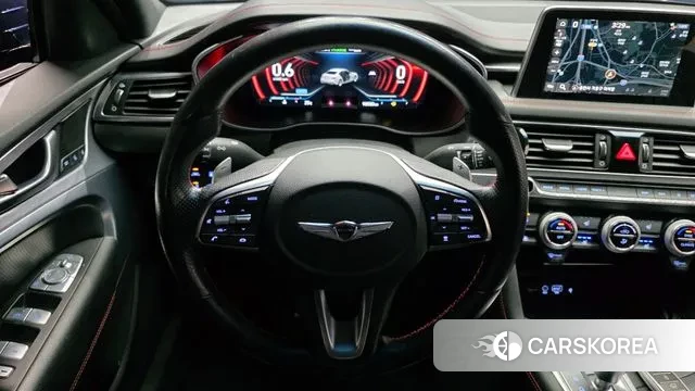 Genesis G70 2018 Синий из Кореи, фото 4