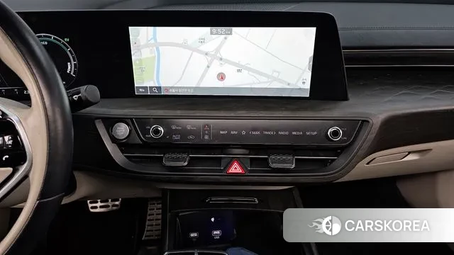 Kia K8 Hybrid 2021 Черный из Кореи, фото 4