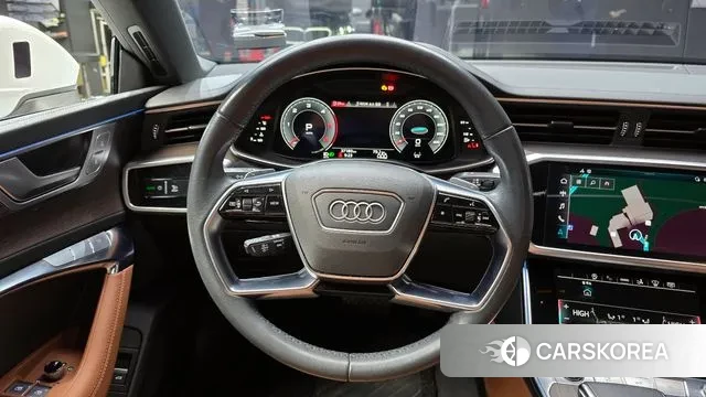 Audi A7 (4K) 2023 Белый из Кореи, фото 4