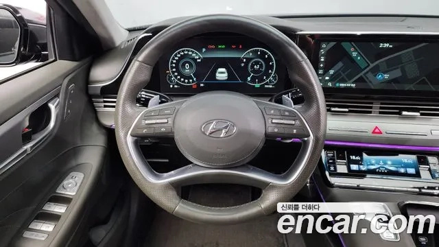 Hyundai The New Grandeur IG 2021 Черный из Кореи, фото 4