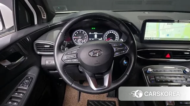 Hyundai The New Santa Fe 2023 Белый из Кореи, фото 4