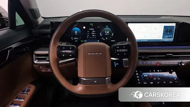 Hyundai Grandeur Hybrid (GN7) 2023 Черный из Кореи, фото 4