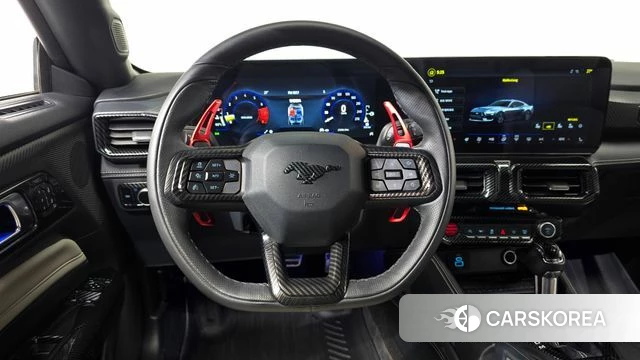 Ford Mustang 7th Generation 2024 Серый из Кореи, фото 4