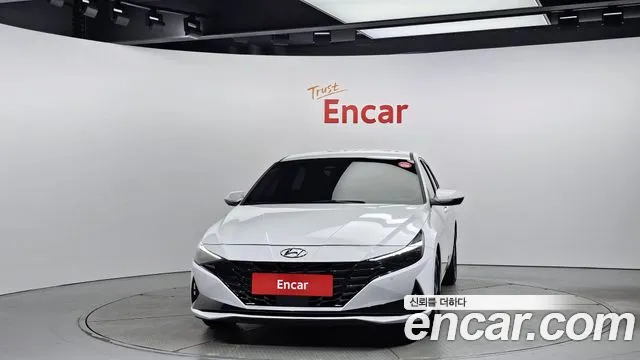 Hyundai Avante (CN7) 2021 Белый из Кореи, фото 4