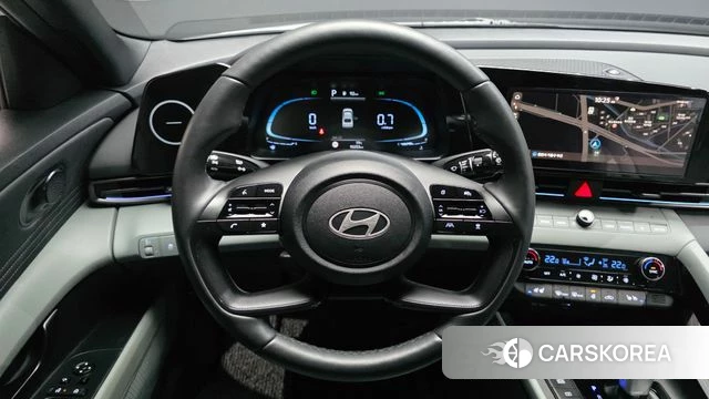 Hyundai The New Avante (CN7) 2023 Белый из Кореи, фото 4