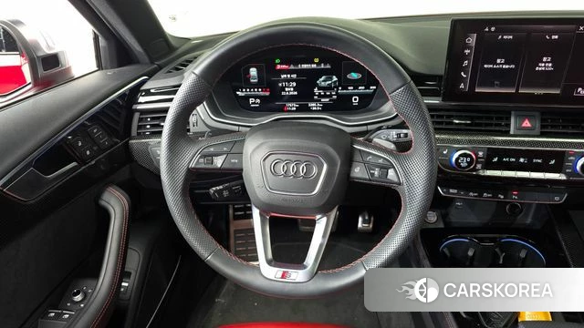Audi S4 (B9) 2021 Красный из Кореи, фото 4