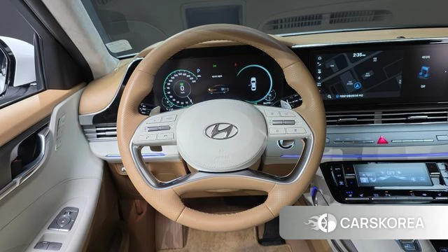 Hyundai The New Grandeur IG Hybrid 2020 Белый из Кореи, фото 4