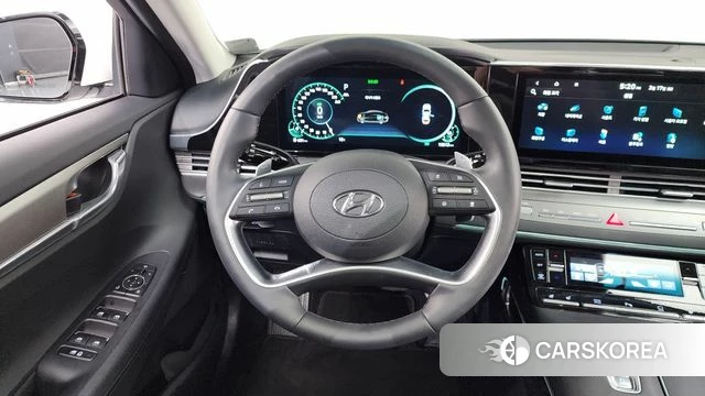Hyundai The New Grandeur IG Hybrid 2022 Белый из Кореи, фото 4
