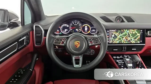 Porsche Cayenne (PO536) 2023 Черный из Кореи, фото 4