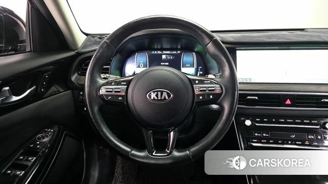 Kia K7 Premier Hybrid 2021 Черный из Кореи, фото 4