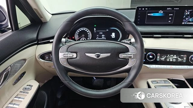 Genesis GV70 2021 Синий из Кореи, фото 4