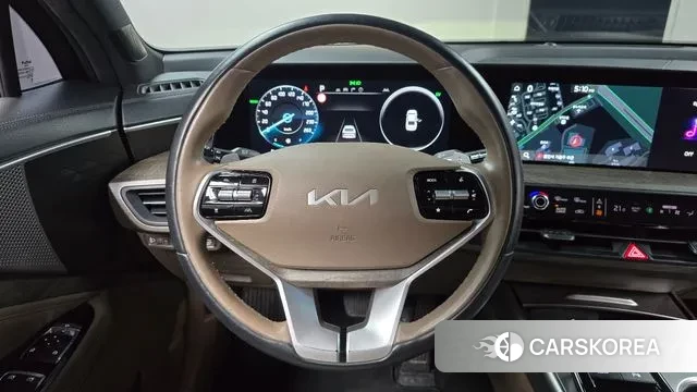 Kia K8 Hybrid 2021 Серый из Кореи, фото 4