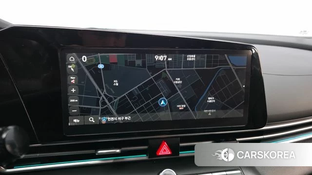 Hyundai The New Avante (CN7) 2023 Черный из Кореи, фото 4