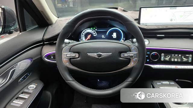 Genesis GV70 2021 Зеленый из Кореи, фото 4