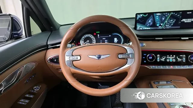 Genesis GV70 2021 Синий из Кореи, фото 4