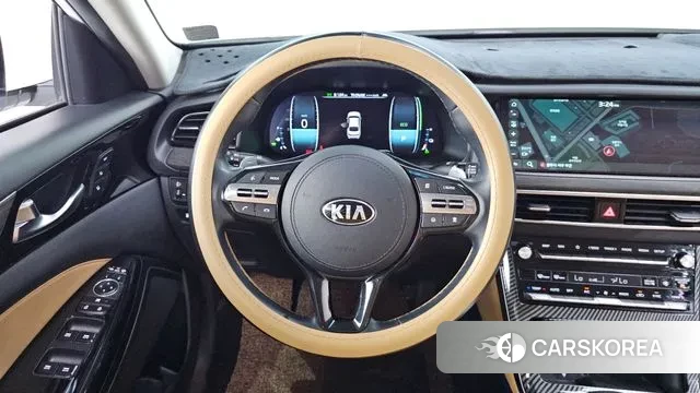 Kia K7 Premier Hybrid 2021 Белый из Кореи, фото 4