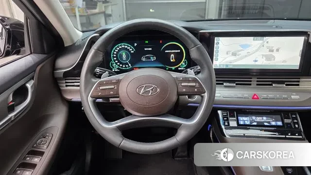 Hyundai The New Grandeur IG Hybrid 2020 Черный из Кореи, фото 4