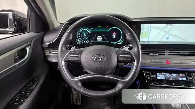 Hyundai The New Grandeur IG Hybrid 2021 Черный из Кореи, фото 4