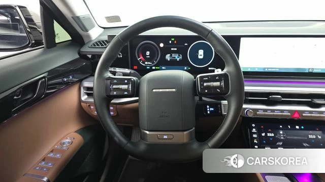 Hyundai Grandeur Hybrid (GN7) 2023 Черный из Кореи, фото 4