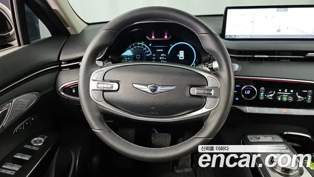 Genesis GV70 2022 Черный из Кореи, фото 4