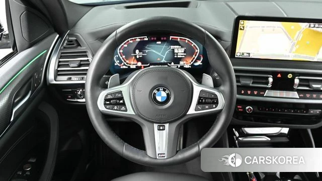 BMW X4 (G02) 2024 Небесно-голубой из Кореи, фото 4