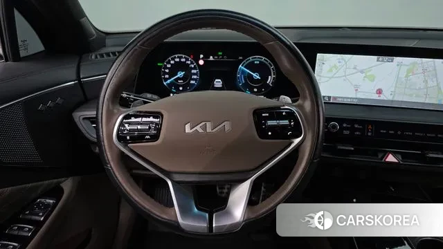 Kia K8 Hybrid 2021 Серебристо-серый из Кореи, фото 4