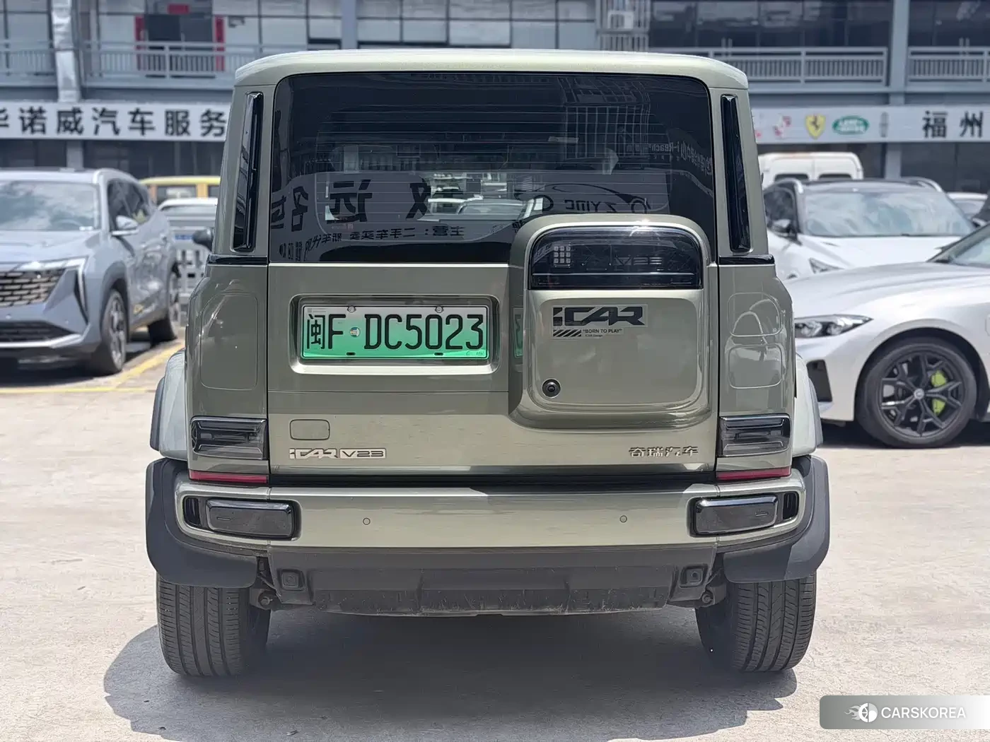 iCAR Super V23 2024 Зеленый из Китая, фото 4
