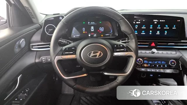 Hyundai The New Avante (CN7) 2024 Белый из Кореи, фото 4