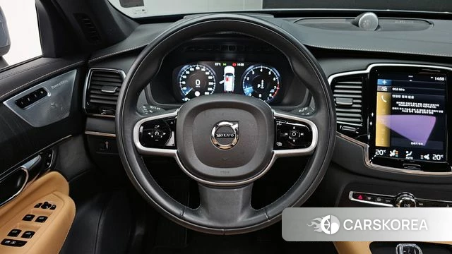 Volvo XC90 second Generation 2021 Небесно-голубой из Кореи, фото 4