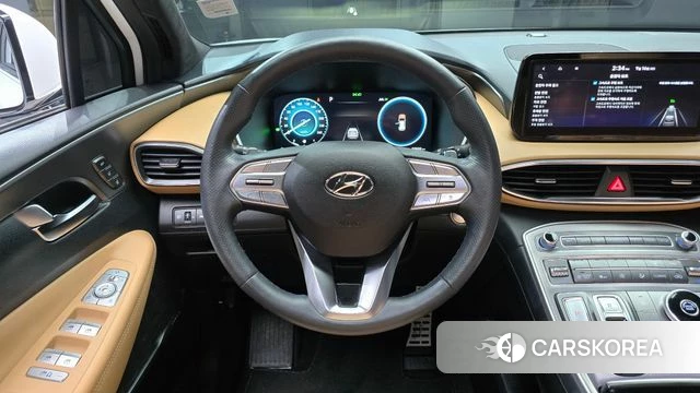 Hyundai The New Santa Fe 2021 Белый из Кореи, фото 4
