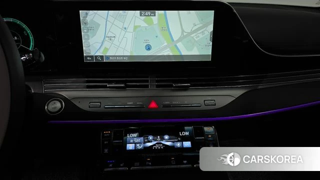 Hyundai The New Grandeur IG Hybrid 2021 Белый из Кореи, фото 4