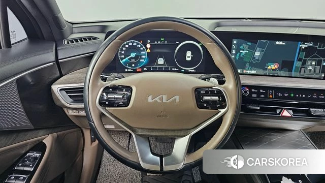 Kia K8 Hybrid 2022 Темно-зеленый из Кореи, фото 4