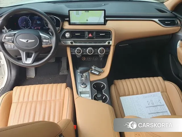 Genesis The New G70 2021 Белый из Кореи, фото 4