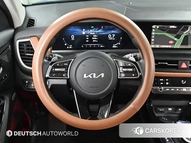 Kia The New Seltos 2023 Синий из Кореи, фото 4