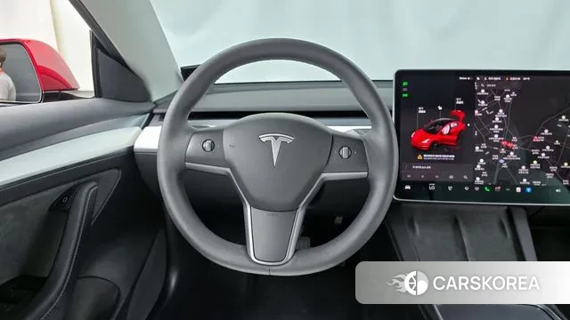 Tesla Model 3 2022 Красный из Кореи, фото 4