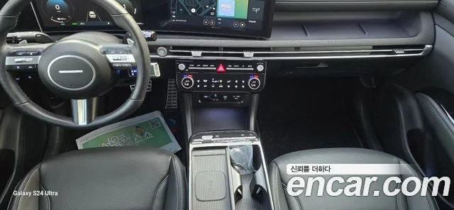 Hyundai The New Tucson Hybrid (NX4) 2024 Черный из Кореи, фото 4