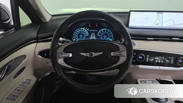 Genesis GV70 2021 Темно-зеленый из Кореи, фото 4
