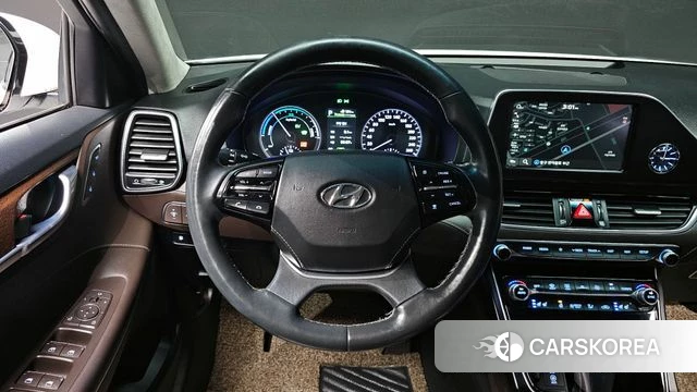 Hyundai Grandeur IG Hybrid 2019 Белый из Кореи, фото 4